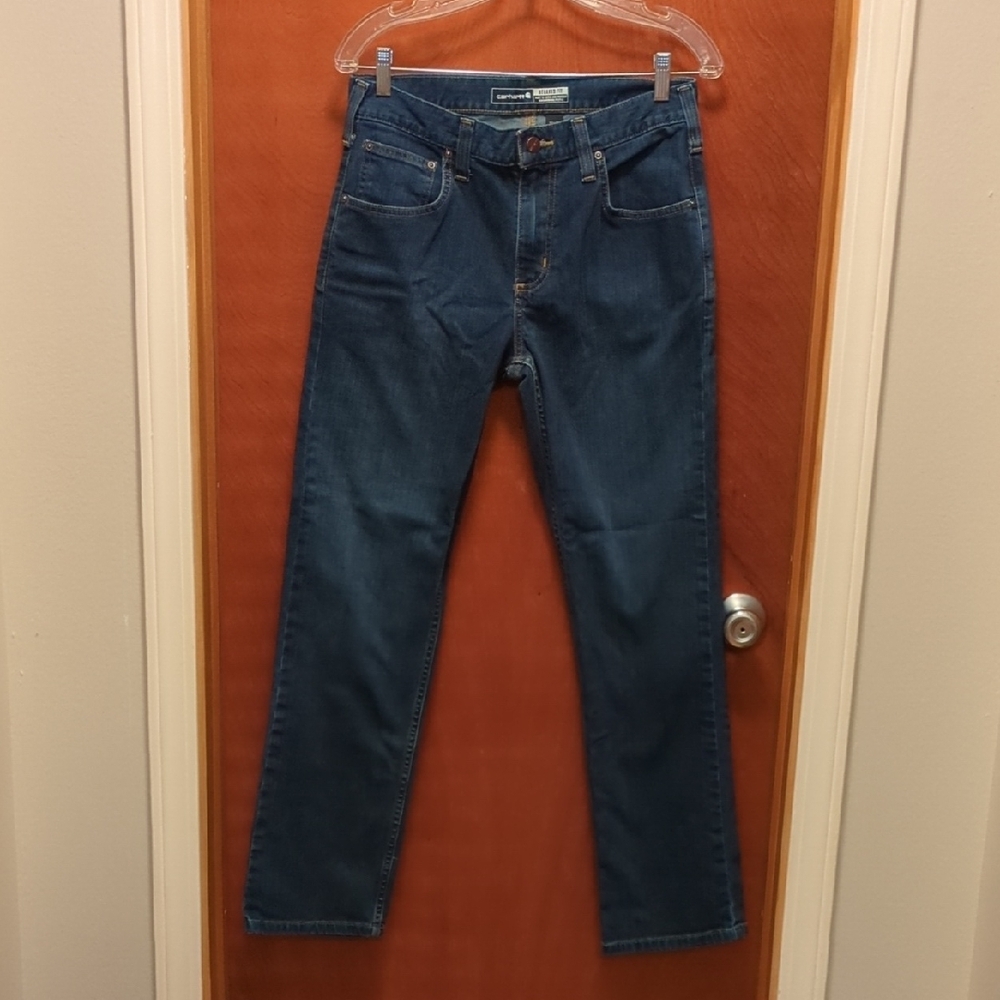 Carhartt Blue Straight Jeans Classic Style